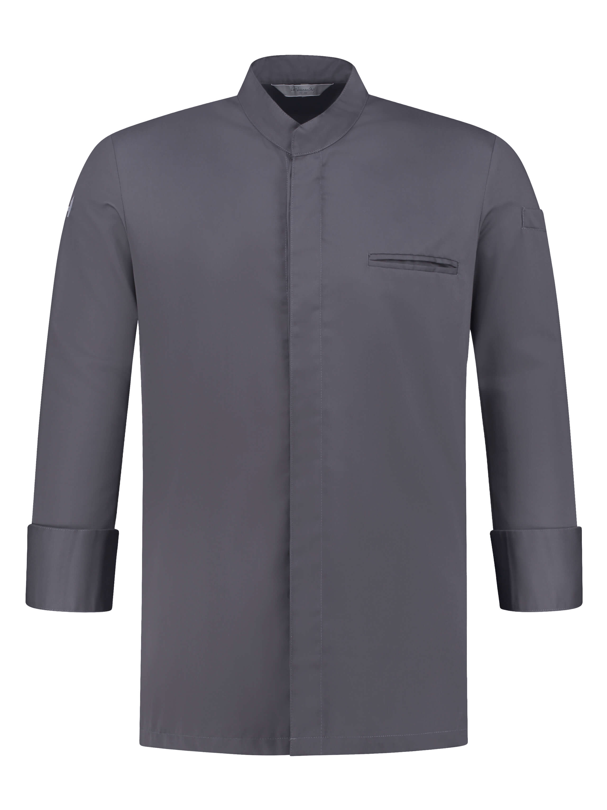 Chef Jacket Alain Dark Grey by Le Nouveau Chef -  ChefsCotton